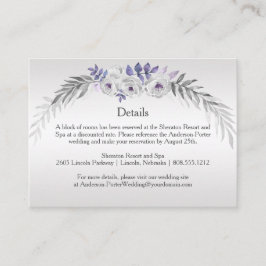 Cartões de gabinete de detalhes sobre Cinzas prate