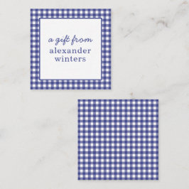 Cartões de gabinete de presentes personalizados Gi