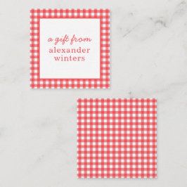 Cartões de gabinete de presentes personalizados Gi