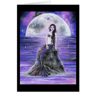 Cartões de galáxia e lua de Renee Lavoie