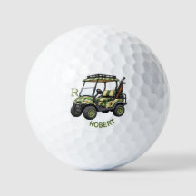 cartões de golfe personalizados com monograma de c