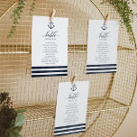 Cartões de Gráfico de Número de Tabela de Âncora N<br><div class="desc">Placas de gráfico de número de páginas com script de caligrafia para faixas de âncora náutica, moderna e elegante, com design impresso, que podem ser personalizadas com seu texto e adicionar cada placa de número de tabela ao seu carrinho, uma a uma. Clique no botão "Personalizar" e use nossa ferramenta...</div>