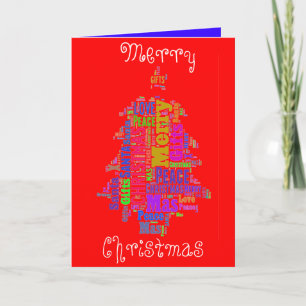 CARTÕES DE GREETING DE NATAL - XMAS DE GIFT TIPO