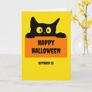 Cartões de Halloween Adoráveis Fantasmas, Abóboras