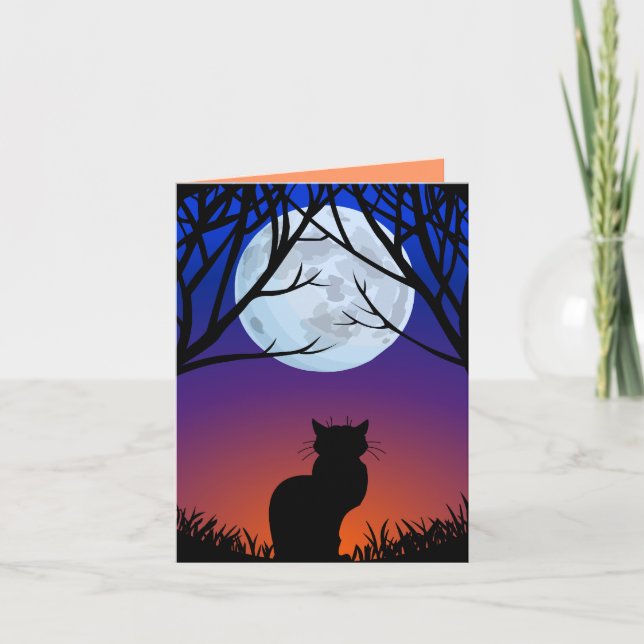 Cartões de Halloween Convites de Festa Personaliza (Frente)