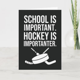 Cartões de Hockey Engraçados Humor Esportivo Jogad