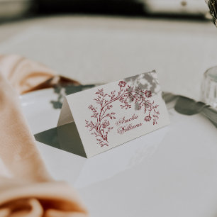 Cartões de Identificação de Assento de Casamento B