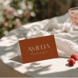 Cartões de Identificação de Mesa para Casamento Bu