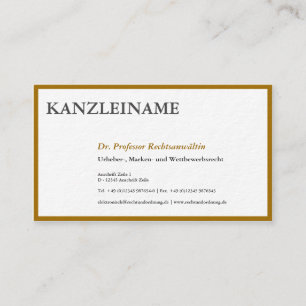 Cartões de identificação dourados