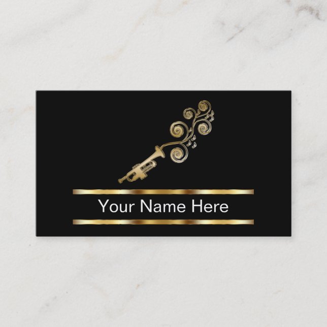 Cartões de indústria musical (Frente)