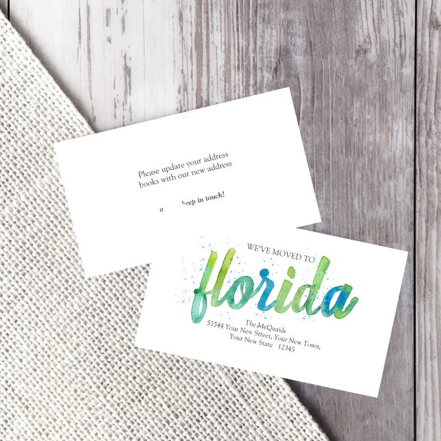 Cartões de Inserção de Anúncio Escrito à Mão Mudam (Criador carregado)