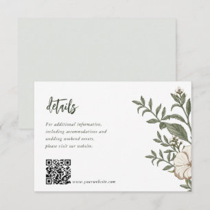Cartões de Invasão de Casamento Floral de Napture