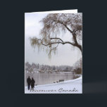 Cartões de Inverno de Vancouver Cartões Românticos<br><div class="desc">Cartões de Inverno de Vancouver Cartões de Natal Personalizados Winter Wonderland Parque Stanley de Vancouver Cartões e Convites Vancouver O Lago Esquecido do Canadá Cartões de Lembrança de Inverno do Canadá Cartões de Natal Canadenses Personalizados de Inverno Cartões Postais de Árvores Cobertas de Neve Cartões do Lago de Inverno Postais...</div>