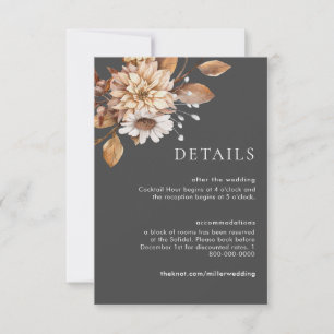 Cartões de Invólucro Floral Rustic