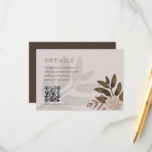 Cartões de Invólucro Floral Rustic Elegance