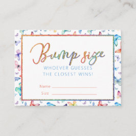 Cartões De Jogo De Borboleta Bump Guess