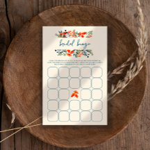 Cartões de Jogo de Chá de panela de Botânica Bloom