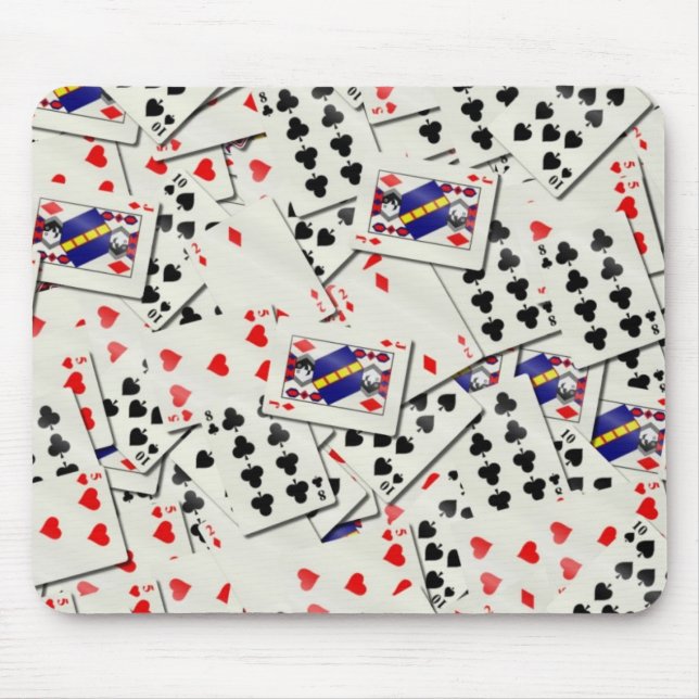 Cartões de jogo Mousepad (Frente)
