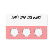 Cartões de jogos cor-de-Bebendo