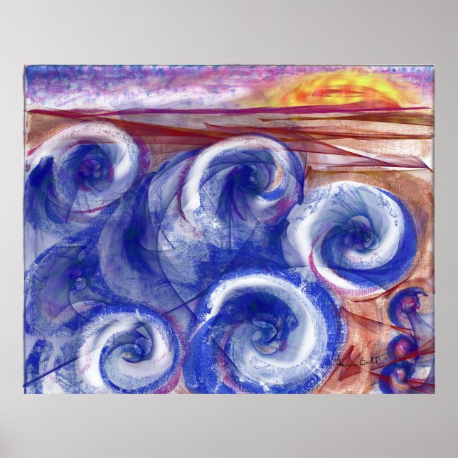 Cartões de joia de impressão contemporânea Europa (Frente)