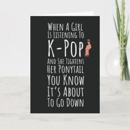 Cartões de Kpop Para Garotas Música Coreana Adoles