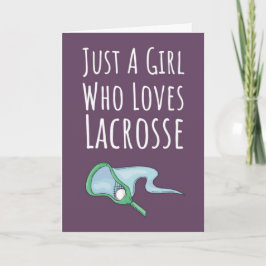 Cartões de Lacrosse Rosa Fofo Para Crianças Bebê M