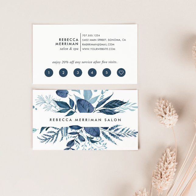 Cartões de Lealdade do Azure Selvagem (Criador carregado)