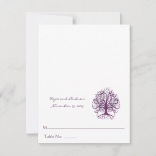Cartões de Local de Casamento de Tenda DIY Você Ma