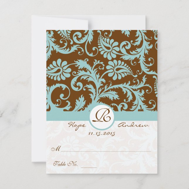 Cartões de Local de Casamento de Tenda Dobrável e  (Verso)