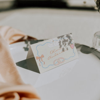 Cartões de Localização de Casamento Desenhados à M
