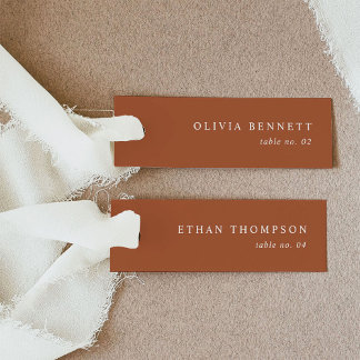 Cartões de localização do nome de casamento de Ter