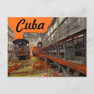 Cartões de locomotiva e de comboio