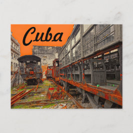 Cartões de locomotiva e de comboio