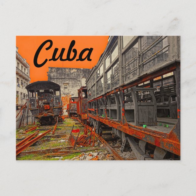 Cartões de locomotiva e de comboio (Frente)