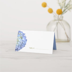 Cartões De Lua Azul Hydrangea Folheados