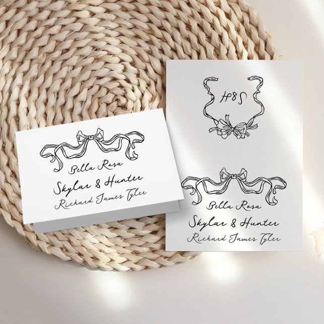 Cartões de lugar Dolce Vita Dobrados da Retro DIY (Criador carregado)