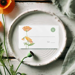 Cartões de Lugares de Casamento Escolha de Refeiçã