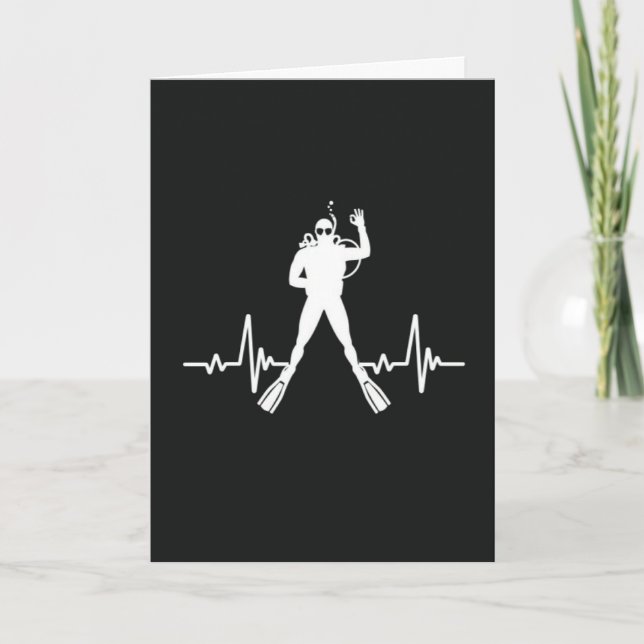 Cartões de mergulho Mergulhador Esnórquel Esportes (Frente)