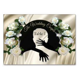 Cartões de mesa Amor é tudo o que existe