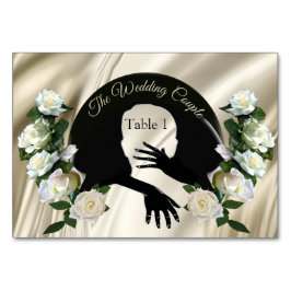 Cartões de mesa Amor é tudo o que existe