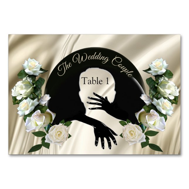 Cartões de mesa Amor é tudo o que existe (Frente)