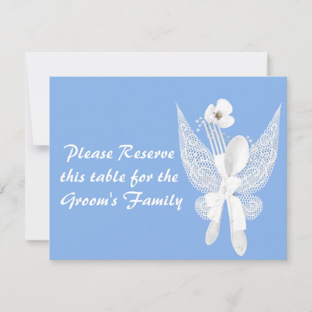 Cartões de Mesa de Casamento (Frente)