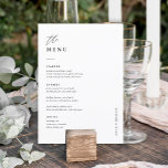 Cartões de Mesa de Casamento de 5x7"<br><div class="desc">Cartões de Mesa de Casamento Elegante 5x7" Cartões de Menu Plana Caligrafia Elegante Comer e Beber Menus de Casamento | Caligrafia Simples Menus De Casamento Russo, Menus De Casamento Russo, Menu De Casamento Floral, Menu De Mesa De Casamento</div>