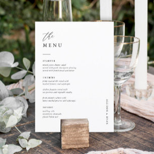 Cartões de Mesa de Casamento de 5x7"