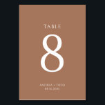 Cartões de Mesa de Casamento Russo com Foto Simple<br><div class="desc">Apresentando nossos Cartões de Mesa de Foto Simples e Cor Rústica, projetados para adicionar um toque de encanto rústico e personalização ao seu dia especial. Feito com atenção aos detalhes, essas cartas de mesa combinam sem problemas a simplicidade com elegância, garantindo que complementam qualquer decoração de casamento. Na frente, você...</div>