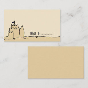 Cartões de Mesa de Escort Art em Castelo de Areia