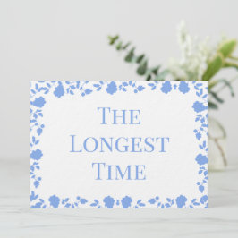 Cartões de Mesa de Nomes de Música Bonito Romântic