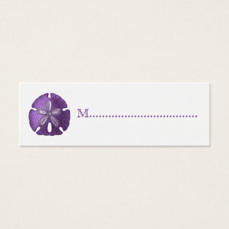 Cartões de Mesa de Recepção Violet Dólar