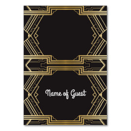 Cartões de mesa Nome do Casamento Convidado Art De