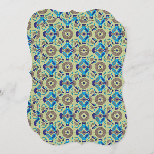 Cartões de Mesa para Casamento | Cartões Retos Lis (Frente/Verso)